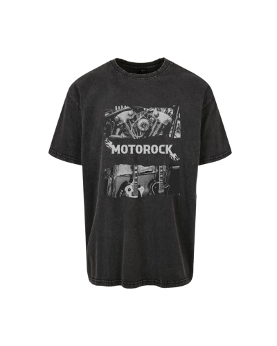 CAMISETA MOTOROCK GARAGE EDITION NEGRA